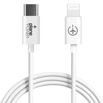 Plane PowerLightning to USB-C Cable
