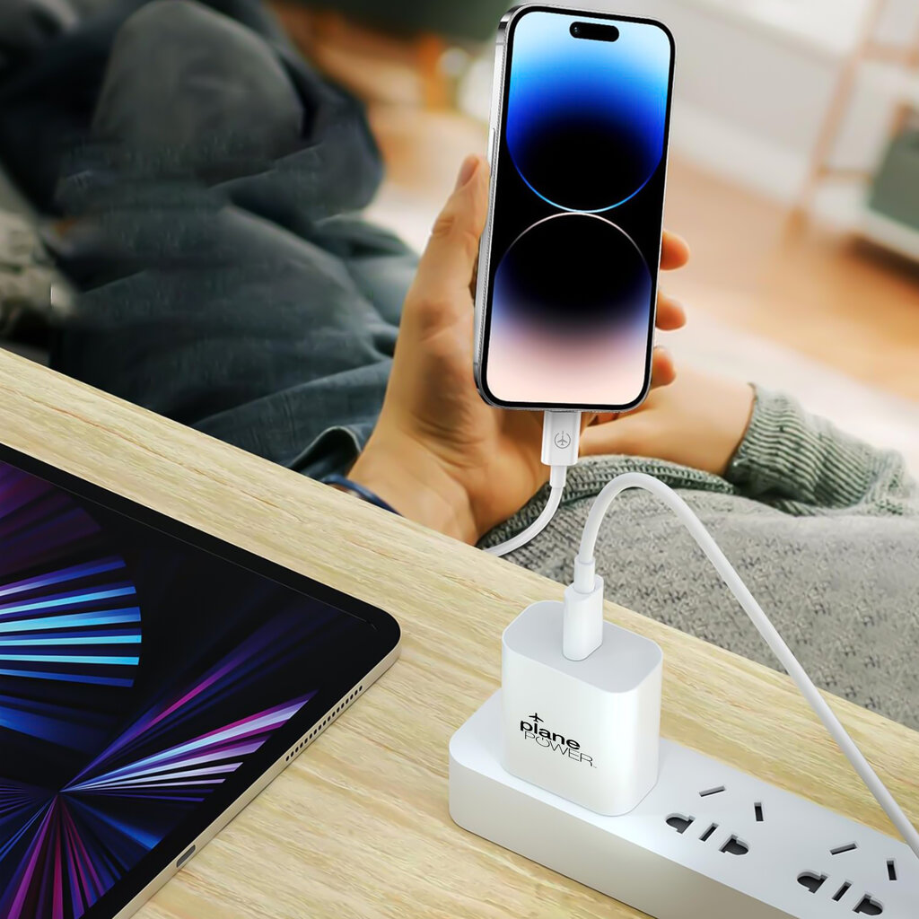 Plane PowerUSB-C Single Port Wall Charger