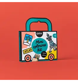 Mini Pocket-Atlas Coloring Set