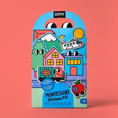 Montessori Decor Vroom Vroom Sticker Book