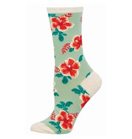 Womens Socks Hibiscus
