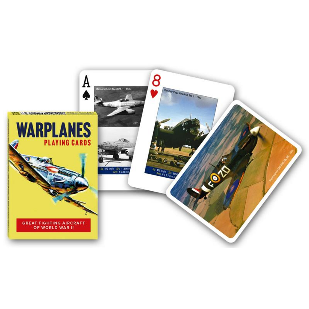 WHAU- Warplanes Playing Cards