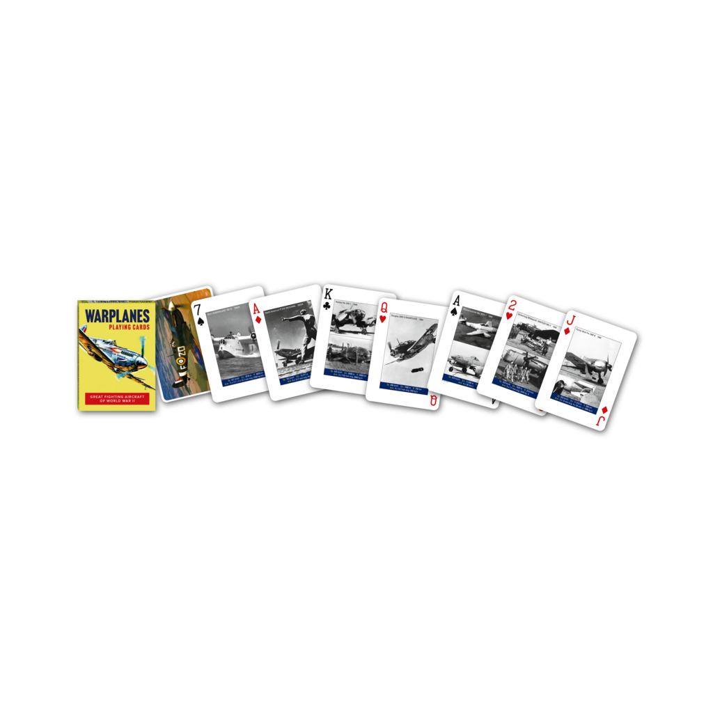 WHAU- Warplanes Playing Cards