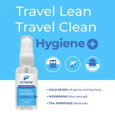 WH1FG FLYGIENE Hand Sanitizer with Aloe