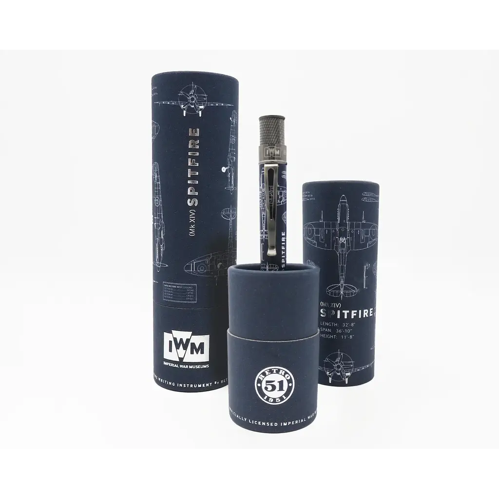 1R51 Spitfire Blueprint Tornado™ Rollerball Pen