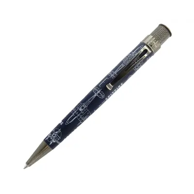 1R51 Spitfire Blueprint Tornado™ Rollerball Pen