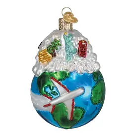 WHOWC- Old World Christmas World Traveler Ornament