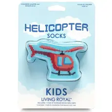 WHLR- 3D Crew Helicopter Kids Socks