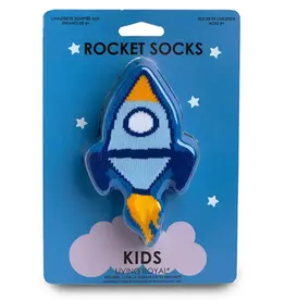 WHLR- 3D Crew Rocket Ship Kids Socks