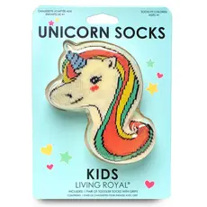 WHLR- 3D Crew Unicorn "Stay Magical" Kids Socks