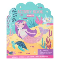 Mermaid Glitter Kids Activity Book
