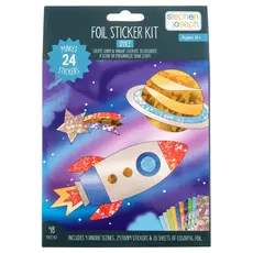 Space Foil Sticker Kit Sticker Book