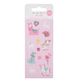 Glitter Sticker Pack - Furry Sticker Sheet