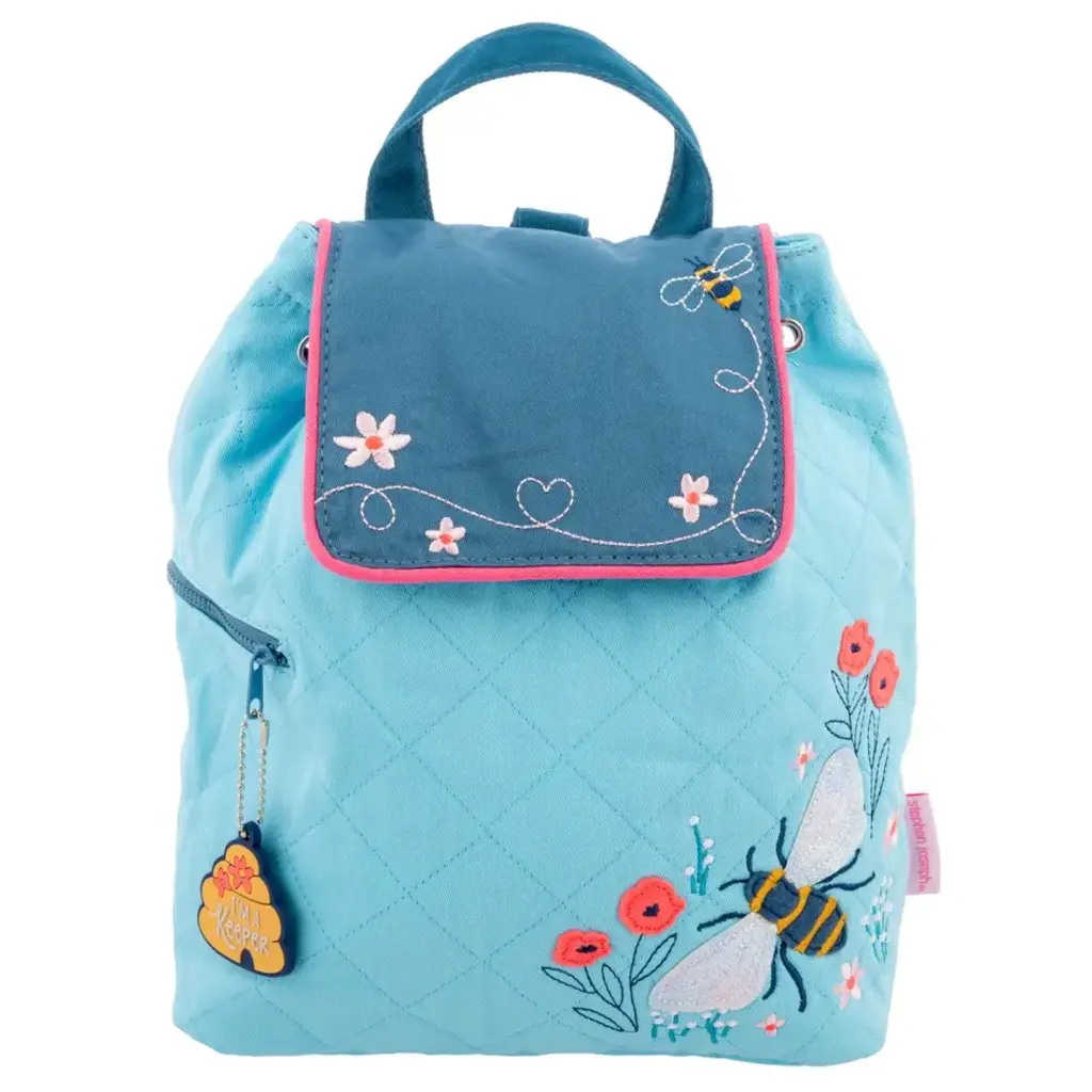 Quilted Bee Glitter Backpack