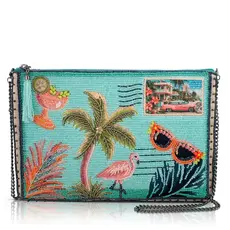 WH1MF- Mary Frances Crossbody - Coastal Notes