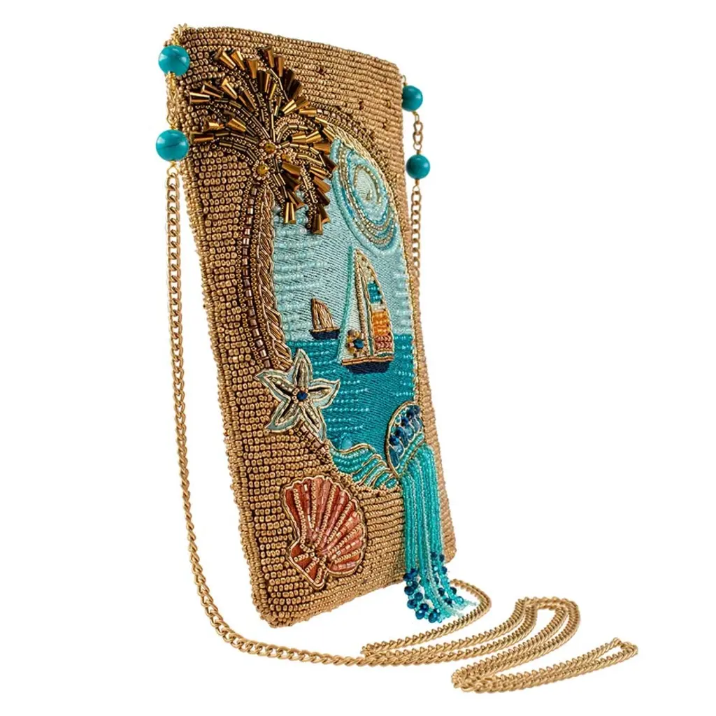 WH1MF- Mary Frances Cell Phone Crossbody - Sail Away