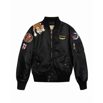 Top Gun Flying Tigers Bomber Jacket