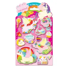 WHTPS- Sticker Pop Puffy Unicorn Sticker Sheet