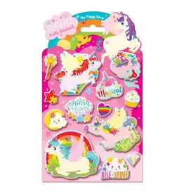 WHTPS- Sticker Pop Puffy Unicorn Sticker Sheet