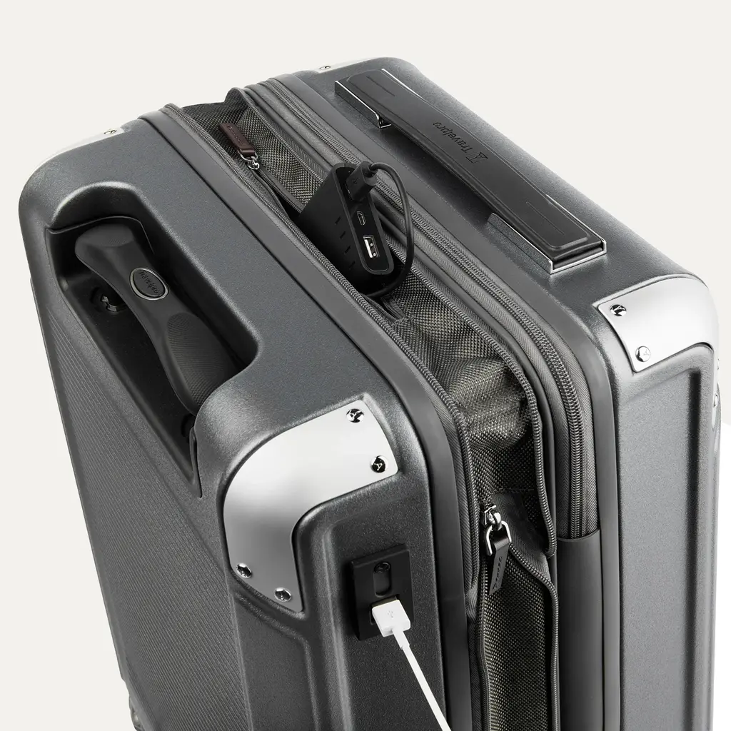 WH1TP- Compact Carry-On Hardside Spinner Vintage Grey