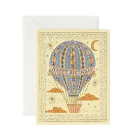 WHRP- Hot Air Balloon Birthday Greeting Card