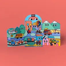 Montessori Decor Vroom Vroom Sticker Book