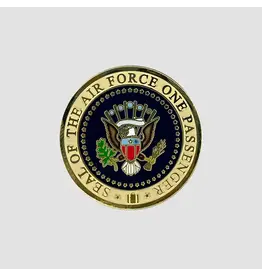 WHAT-1 Air force One Passenger Enamel Pin