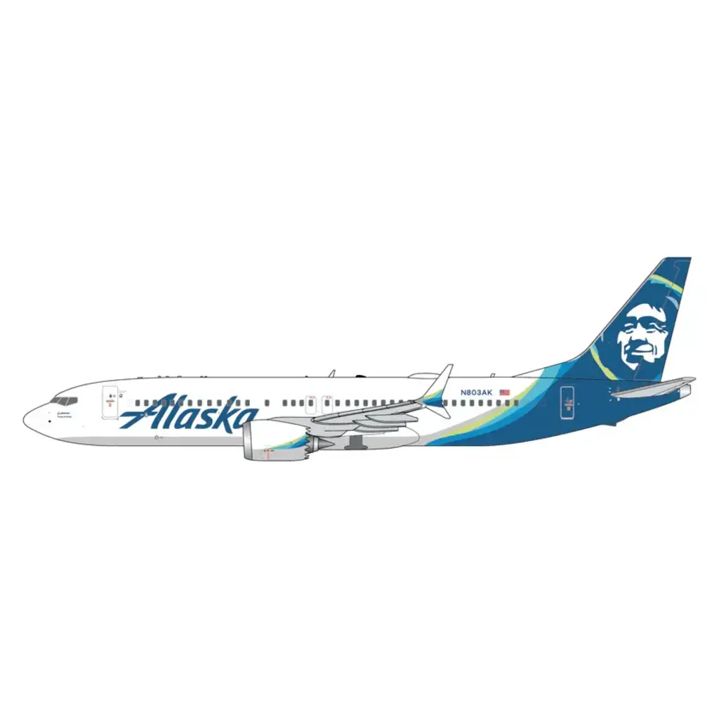 Alaska 737MAX8 1/400