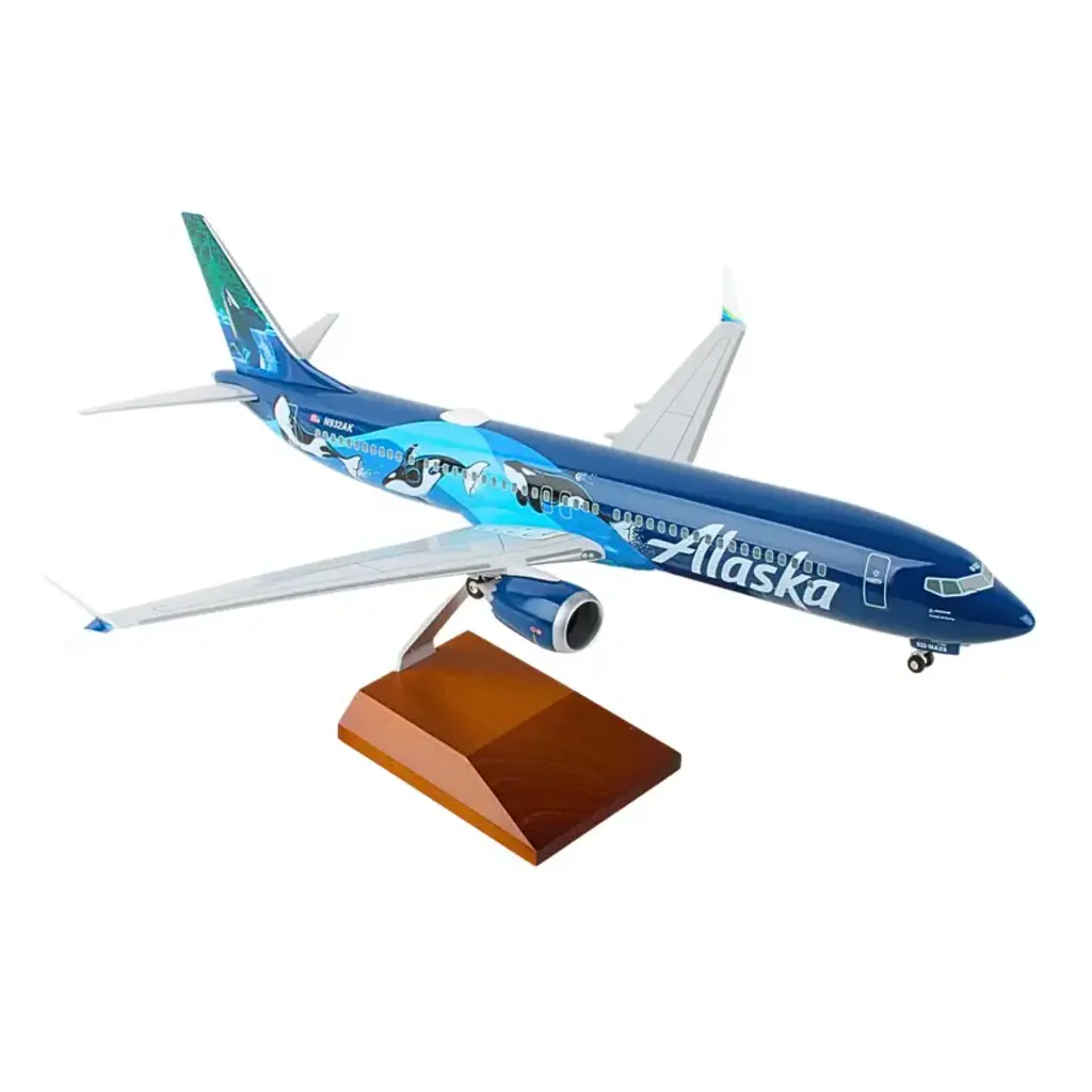 Alaska 737MAX9 Orca 1/100