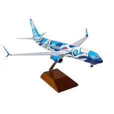 Alaska 737-800 Salmon 1/100