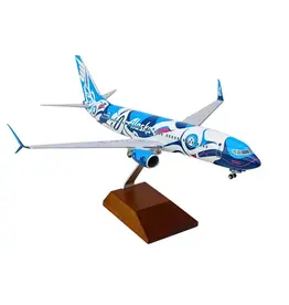 Alaska 737-800 Salmon 1/100