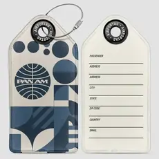 WHAT-2 Pan Am Bauhaus Luggage Tag