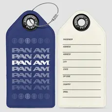 WHAT-2 Pan Am Fading Logo Luggage Tag