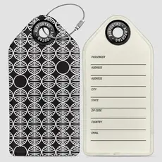 WHAT-2  Pan Am Globe Luggage Tag