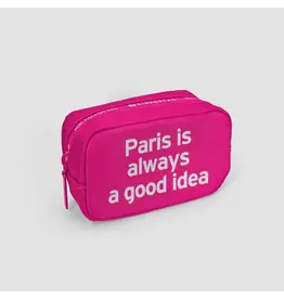 WHAT-1 MINI 'Paris is Always a Good Idea' Pouch Packing Bag