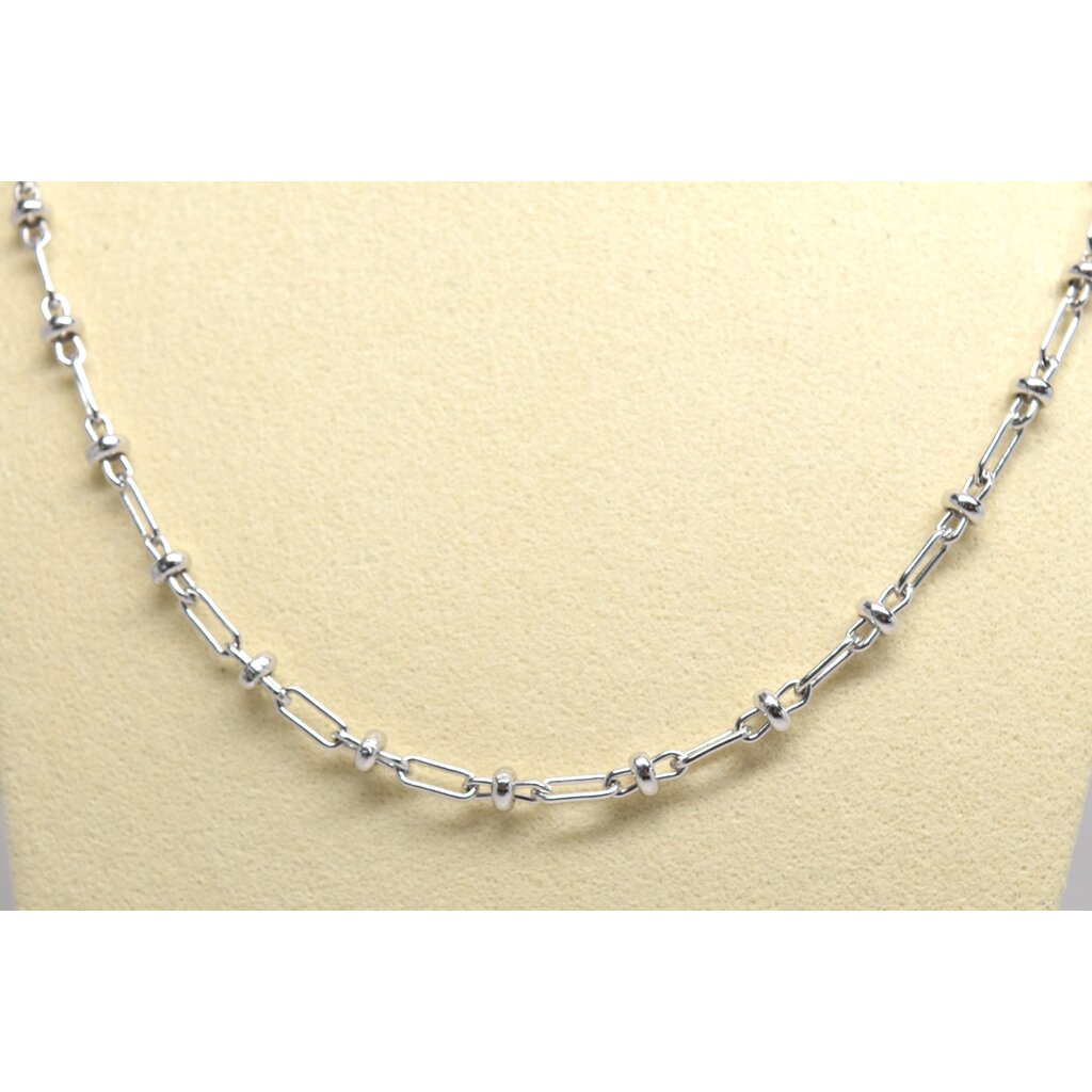 WHDB- Bella Necklace 20"-22" in Silver