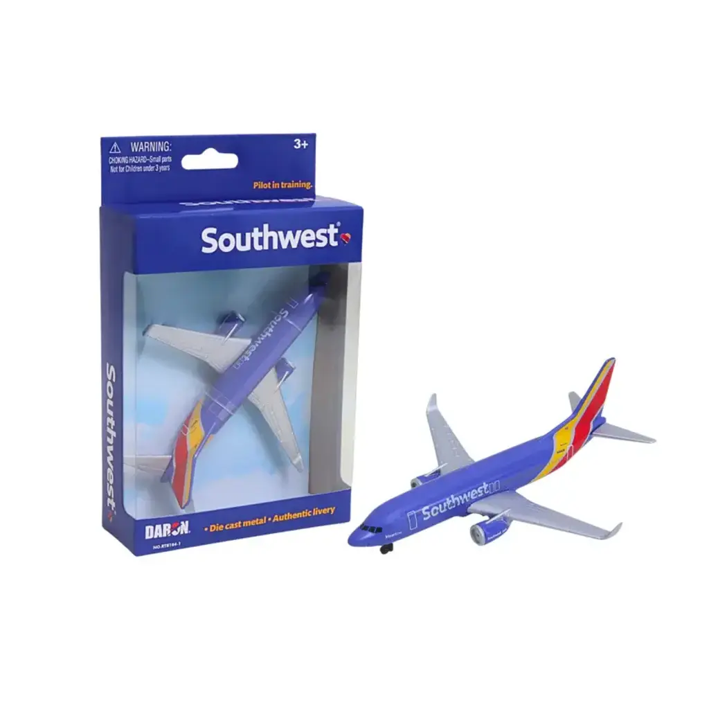 Southwest Airlines Airplane Play Toy