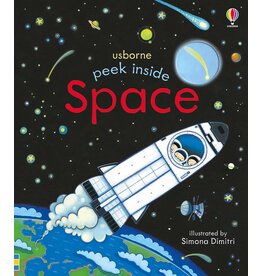 Peek Inside Space Kids Book