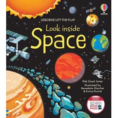 Look Inside Space Kids Book