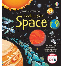 Look Inside Space Kids Book