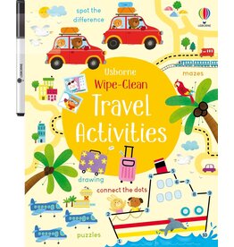 Wipe Clean Travel Activities Kids Activity Book
