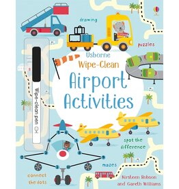 Wipe Clean Airport Activities Kids Activity Book