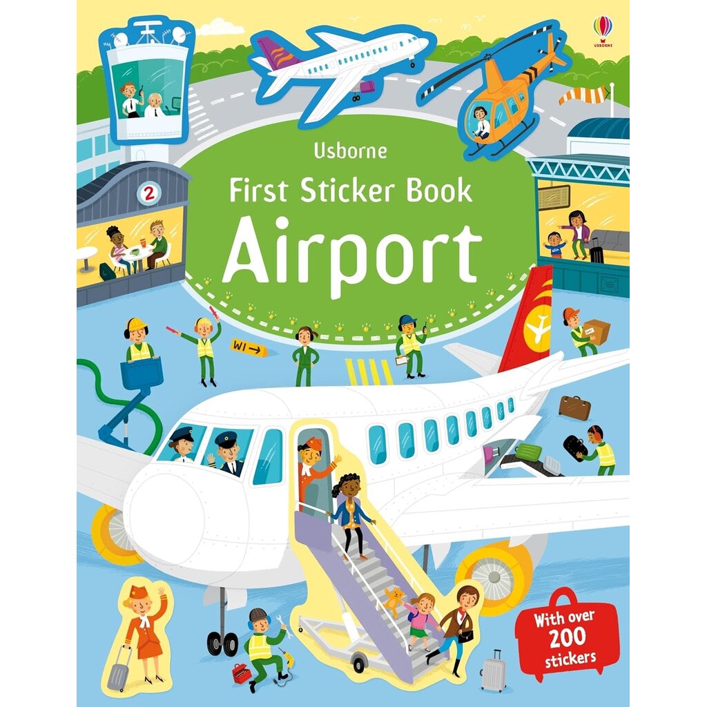First Sticker Book Airport Kids Sticker Book
