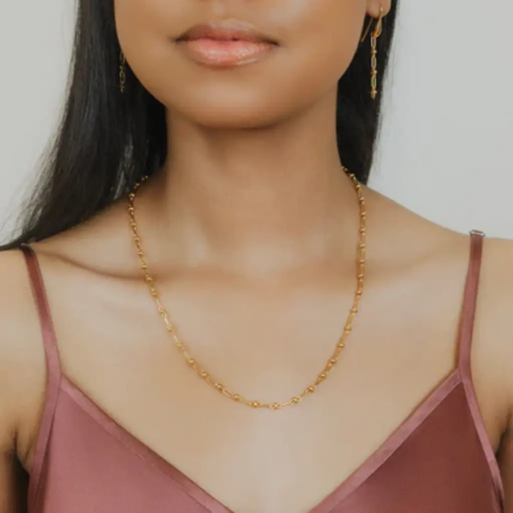 WHDB- Bella Necklace in Gold