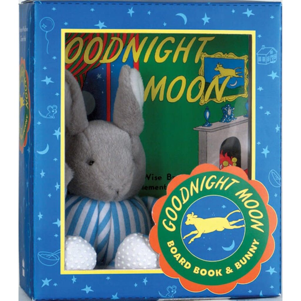 Goodnight Moon Book and Bunny Kids Book