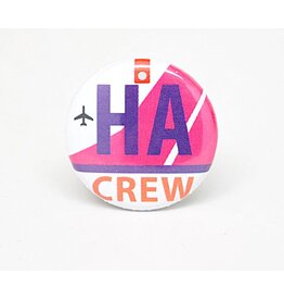 SKB1NS- HA CREW Airplane Button