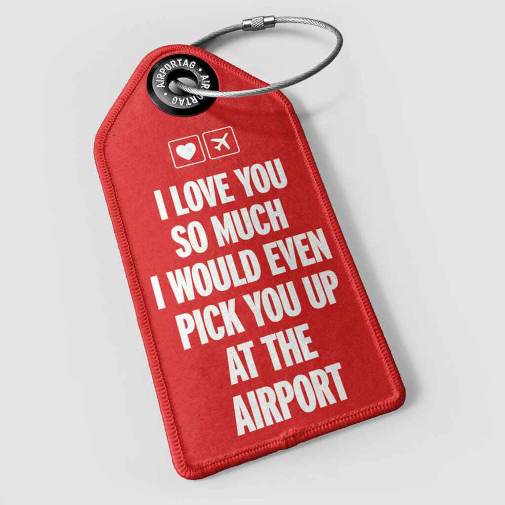 WHAT-2 I love you so much... Luggage Tag