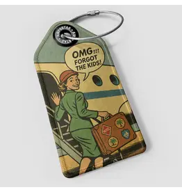 WHAT-2 'OMG!!! Forgot the Kids!' Luggage Tag