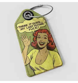 WHAT-2 "There it Goes...My last Flying Fuck" Luggage Tag