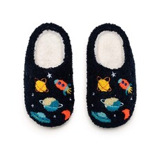 WHLR- Kids Outer Space Slippers